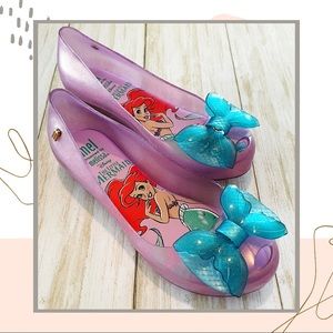 Mel by Melissa Disney Little Mermaid girls flat